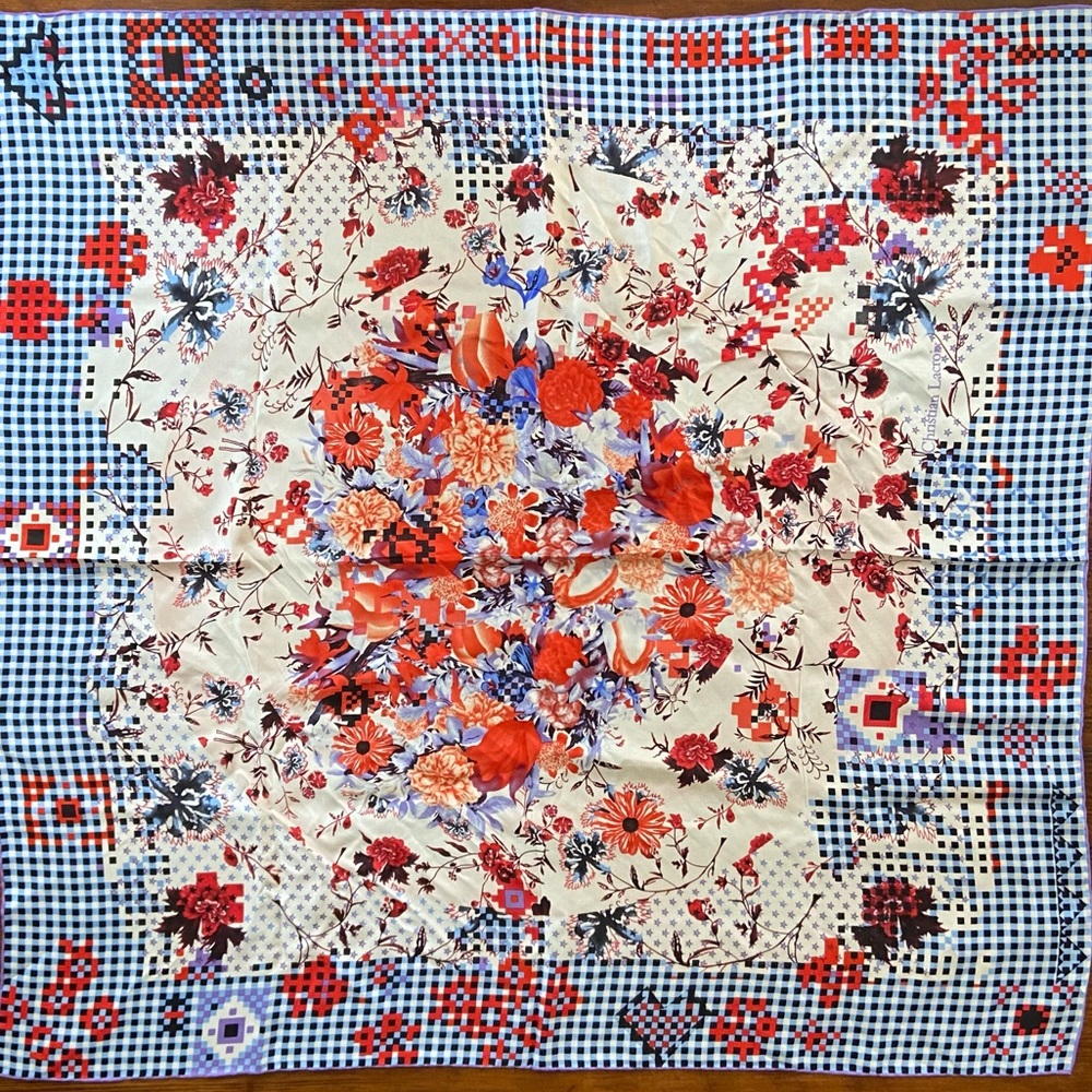 Christian Lacroix Silk Scarf